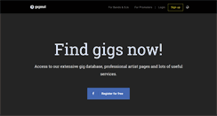 Desktop Screenshot of gigmit.com